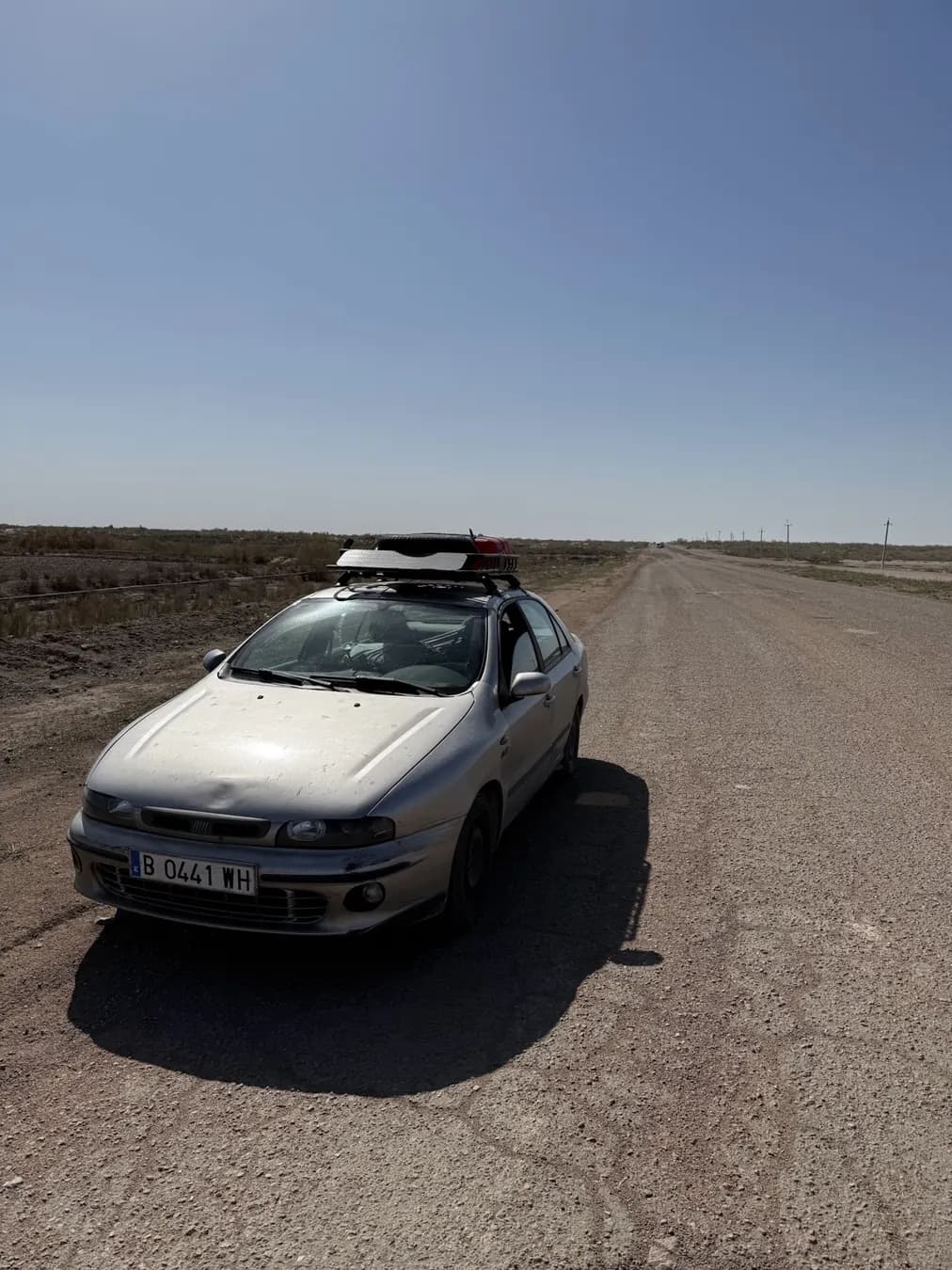 El coche y la carretera