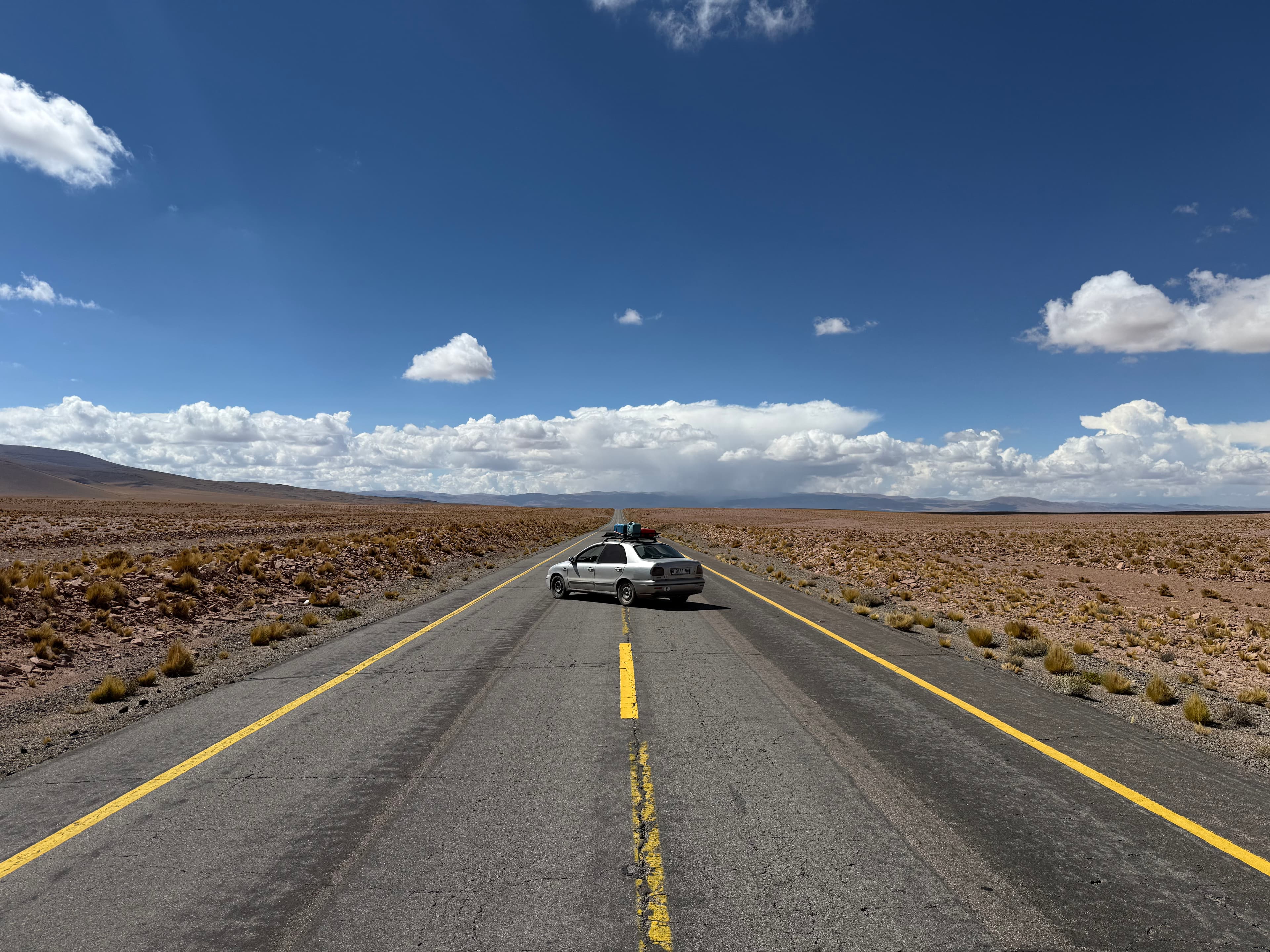 The Fiat Marea on the road