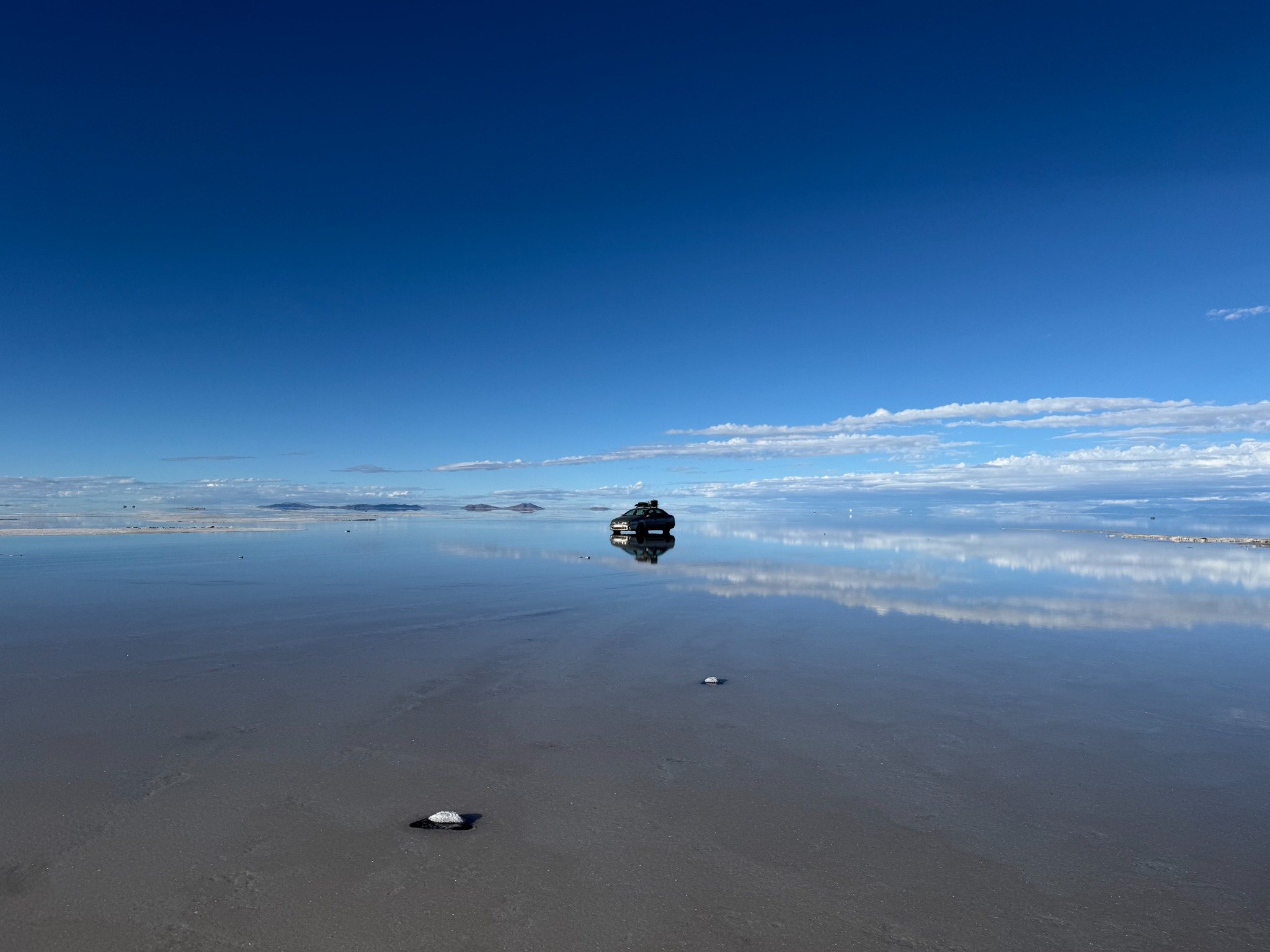 Fiat Marea en el Salar de Uyuni